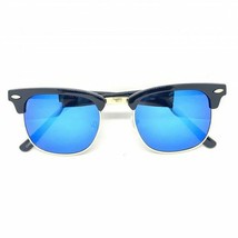 Retro Fashion Half Frame Flash Mirror Lens Sunglasses Mirrored Shades - £8.93 GBP