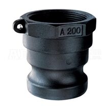 Abbott Rubber Polypropylene 2 in. D X 2 in. D Male Adapter QA-200-PP - $12.95