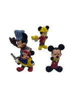 Disney&#39;s Mickey Mouse set of 4 PVC Figures Vintage - $15.64 CAD