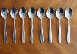 Set Lot of 9x Oneida LUANN Stainless 8x Teaspoon Spoon 6.3&quot; China - $442.69 MXN