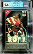 Rocky IV - Beta - Sealed - CBS/Fox Video - 1986 - #4735 - CGC 9.4 A++ - £1,254.14 GBP