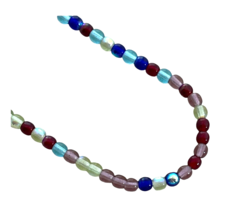 100 Gemtones Mix Colors Czech Round Druk Glass 4mm Spacer Strand Beads - £3.94 GBP
