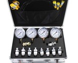 Hydraulic Test Gauge Kit From Sinocmp With 100/250/400/600 Bar, 2 Years ... - £101.97 GBP
