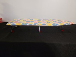 Vintage Table Top Flower Power Portable Ironing Board - Travel Sized Small - $19.05
