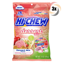 3x Bags Morinaga Hi-Chew Dessert Mix Assorted Flavor Chewy Fruit Chews | 3oz - £15.92 GBP