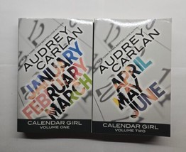 Calendar Girl: Volumes 1 &amp; 2 Audrey Carlan Paperback Lot - £10.26 GBP