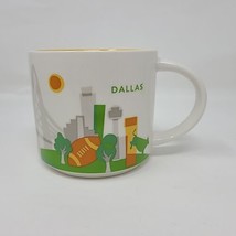 Starbucks &quot;You Are Here&quot; Mug Dallas Texas Ceramic City Coffee Tea Cup 2013 - £12.06 GBP