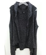 Mossimo Womens Cardigan Sweater One Size Sleeveless Waterfall Gray   B17 - $27.22 CAD