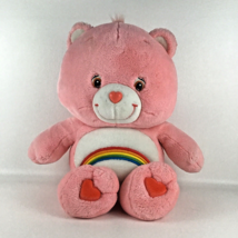 Care Bears Cheer Bear Rainbow Jumbo XL 26” Plush Stuffed Animal Toy Vint... - $168.26