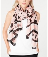 Calvin Klein Leopard Pleated Scarf - $18.00