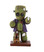 Frankenstein Pinheads Cold Cast Resin Mini Voodoo Statue Frankenstitch F... - $18.99