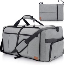100L Travel Duffle Bag for Men 32 Large Duffle Bag for Traveling with Shoe Compa - £55.72 GBP
