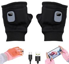 SYINTOSUN Heated Gloves for Women Rechargeable, Hand Warmers Gloves, Smart Therm - $22.99