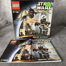 Lego Star Wars: Ewok Attack (7139) Box And Manual Only - $18.69