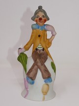 Price Products 5&quot; Clown Bisque Porcelain Bell - £9.53 GBP