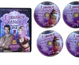 I Dream Of Jeannie Seasons 1 &amp; 2 Two Season Combo Pack 6 Disks - £8.17 GBP