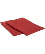 Burgundy /Red 1200 PILLOWCASES - 2 Pillow Cases Per Set. King Size Stand... - $46.28 CAD