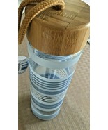 R AND R GLASS WATER BOTTLES 19.3 FL.OZ 570 ML BLUE STRIPES 2for $6.00 - £4.71 GBP