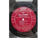 Songs By Tom Lehrer Vinyl Record - $39.59