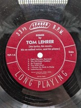 Songs By Tom Lehrer Vinyl Record - £31.60 GBP