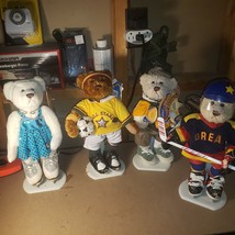 brass button bears sports bears vintage collectables - £8.67 GBP