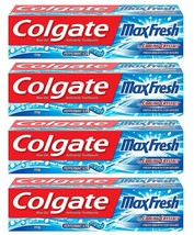 Colgate Maxfresh Blue Gel Peppermint Ice Toothpaste - 150 gm (Buy 3 get 1 free) - $33.72