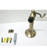 Deltana DSF630U5 6 in. Heavy Duty Floor Mount Bumper W/Hook &amp; Eye- Antiq... - €33,31 EUR