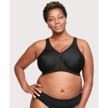 Glamorise Womens 46I Magiclift Active Support Wirefree #1005 Black - $18.80