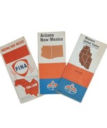 3 Arizona New Mexico Western US Highway Road Maps 1973 Vintage - £18.95 GBP