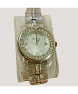 Brighton Watch Dana Point Clear Silver Tone Crystal Accents Heart Detail... - $56.10