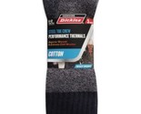Dickies P3 Cotton Steel Toe Performance Thermal Crew Socks Size 6-12 - $14.99