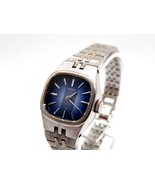 Vintage Seiko ladies watch 11-3949 winding works blue dial silver toned ... - £42.35 GBP