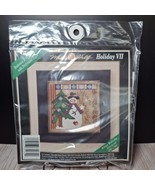 New Mill Hill Holiday VII Cross Stitch Kit WINTER WELCOME 1999 MHCB134P ... - $59.95