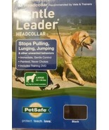 PETSAFE GENTLE LEADER NO-PULL HEADCOLLAR LARGE 60-130 LBS BLACK NIP Trai... - $203.13 MXN