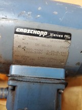 Groschopp Dm 90-60 Gear Motor 11247654702 Dancer Pot Limit Switch Gear Box - $979.02