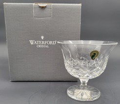 Waterford Lismore Crystal 5&quot; Compote Candy Bowl Dish Footed with Sticker - $30.84