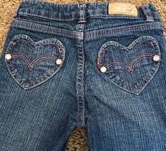 Levis Brand ~ Denim Blue Jeans ~ Bootcut ~ Size 5 Regular ~ Girls - $22.44