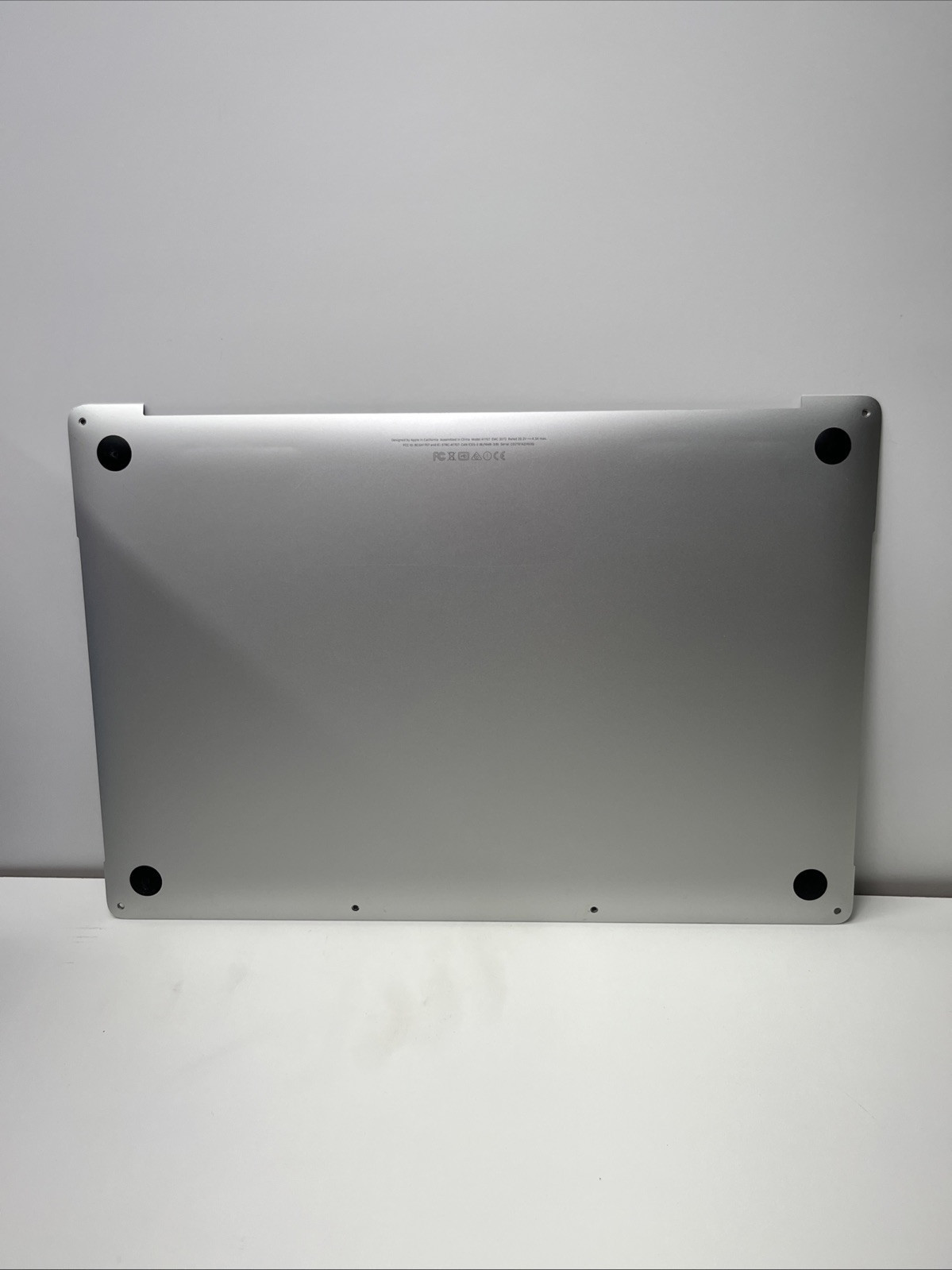 Apple MacBook Pro 15&quot; A1707 (2016-2017) Bottom Case/Cover - Silver/Grade B - $11.87