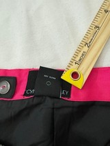 Cynthia Rowley J356L Women's 6 Gray Cotton Blend Rear Zip & Slit Pull-On Skirt image 4