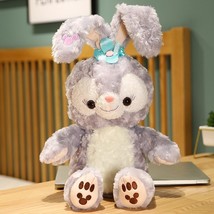 Cute Stellalou Push Toys Purple Rabbit Doll Stuffed Animal Stella Lou Ballet Bun - £27.91 GBP