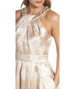 Size 8 Eliza J Embellished Floral Jacquard Fit &amp; Flare Gown BNWTS - €170,58 EUR