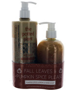 The Potted Plant Fall Leaves. Pumpkin Spice Lotion &amp; Hand Soap. duo special - £15.64 GBP