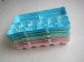 Lot of 9 Strofoam Egg Cartons 12 Count   4 Large/2 Extra Large/3 Medium - $2.75