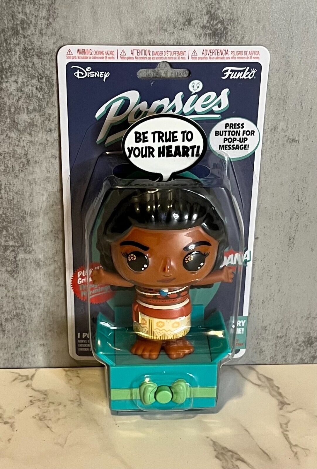 Primary image for Funko Popsies Moana Vinyl Figure Official Disney 2022 Be True To Your Heart NIB