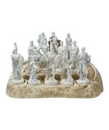 Set 12 Twelve Greek Roman Olympian Gods Pantheon Statue Sculpture Small ... - $338.22 CAD