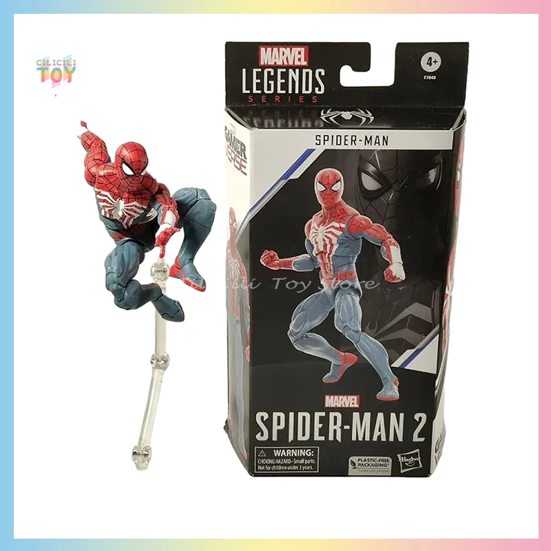 Marvel Legends Figure Gamerverse Spider-Man 2 6&quot; Action Figure Ps4 Spider Man - £36.61 GBP+