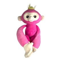 2018 Wow Wee Fingerling Pink BELLA 15” Interactive Stuffed Animal Monkey... - $18.10