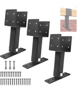 3 Pcs Roof Riser Brackets Kit, Heavy Duty Pergola Roof Riser Beam Bracke... - $1,151.34 MXN