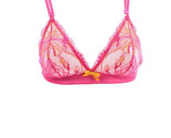 L&#39;AGENT BY AGENT PROVOCATEUR Damen BH Spitze Blumen Rosa Größe S - £28.88 GBP