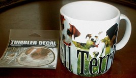 Jack Russell Dog Cup Mug Lg 16oz  America ware  plus  Decal  Terrier - $14.59